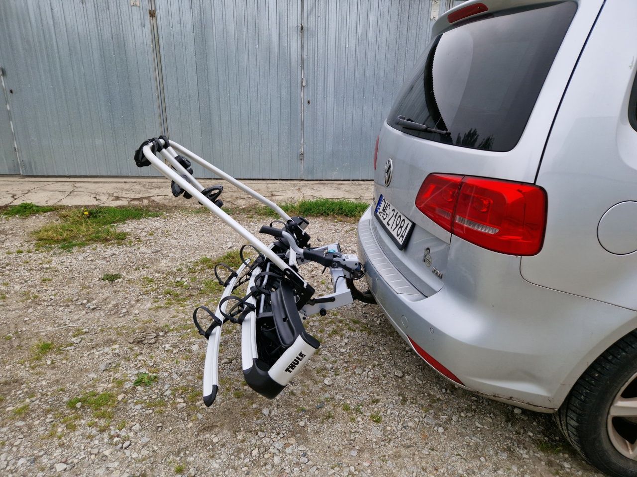 Bagażnik na 3 rowery Thule ec 908 super stan
