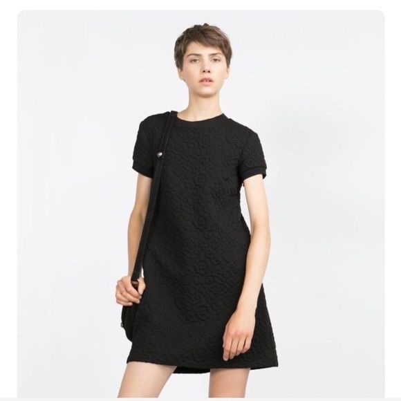 Фактурна міні сукня zara