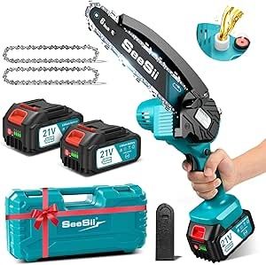 Serra de mão/serra de podar/serrote 8000mAh NOVA