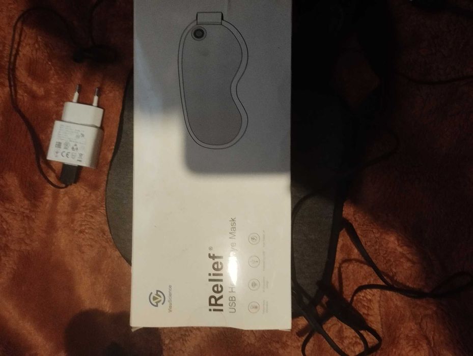 Maska do masażu oczów irelief USB