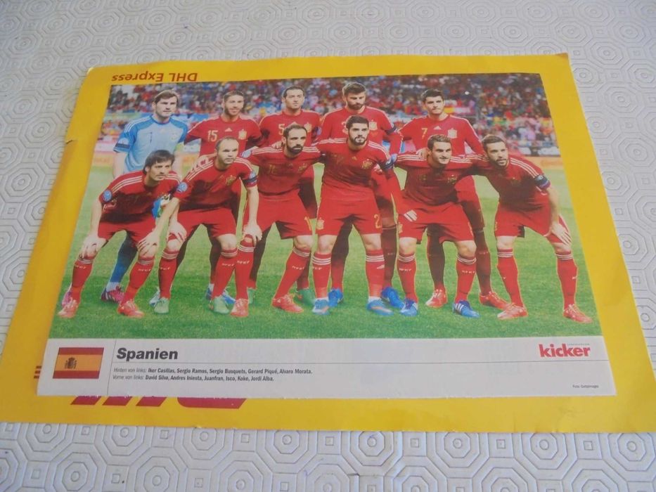 Posters (21,5X30) de Seleções de Futebol no Euro 2016 em França