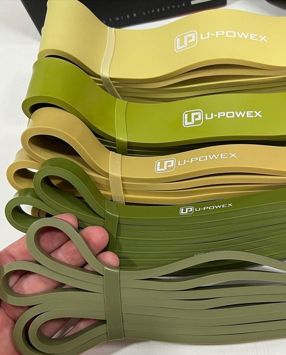 Резиновые петли U-powex Military 44мм/ 24-76 кг, фитнес резинки