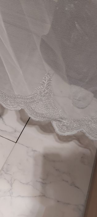 Firanki 3 sztuki białe