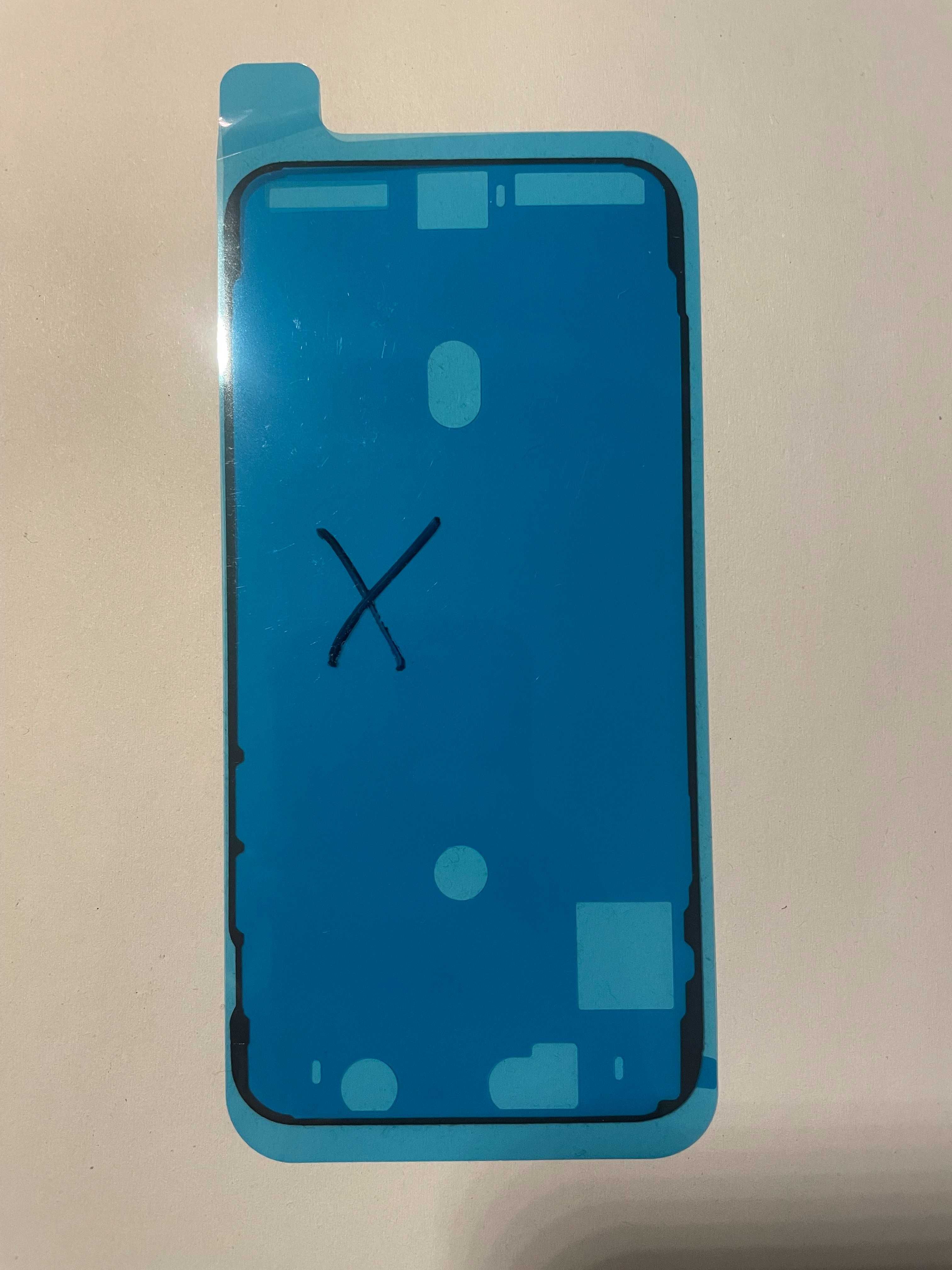 Uszczelka ekranu pod ekran iPhone X czarna nowa