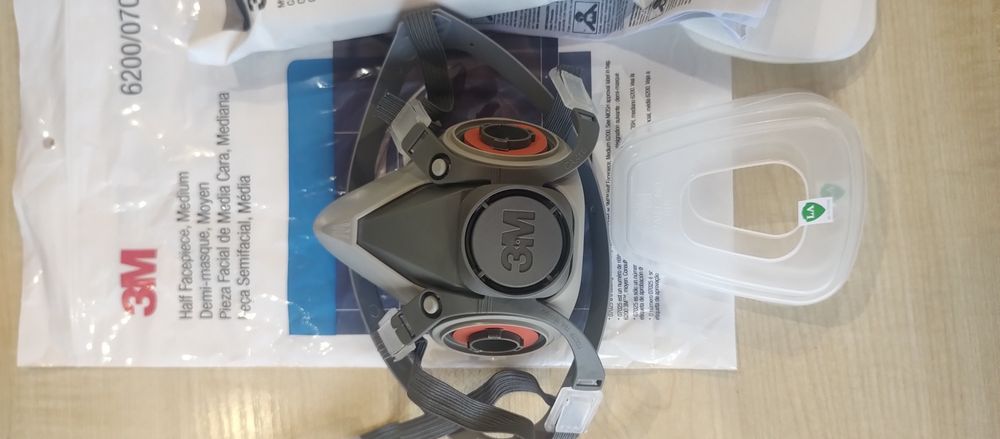 Напівмаска респіратор 3M Респіратор 3М 6200