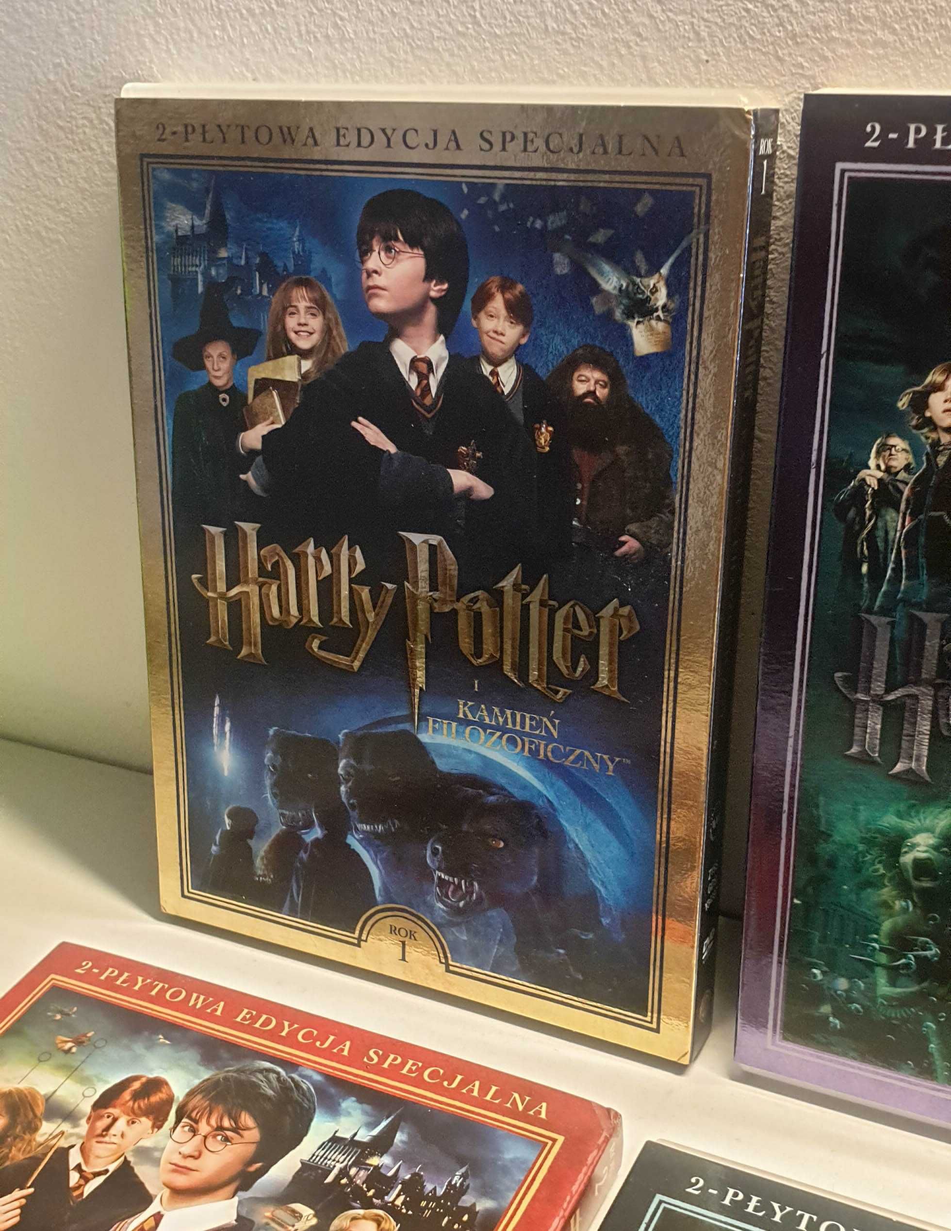 Harry Potter 8 filmów 16 DVD Wyd.Kolekcjonerskie