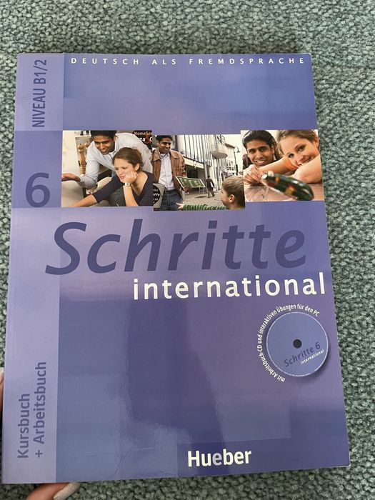 Німецький підручник Schritte International 6 B1/2 Kursbuch+Arbeitsbuch