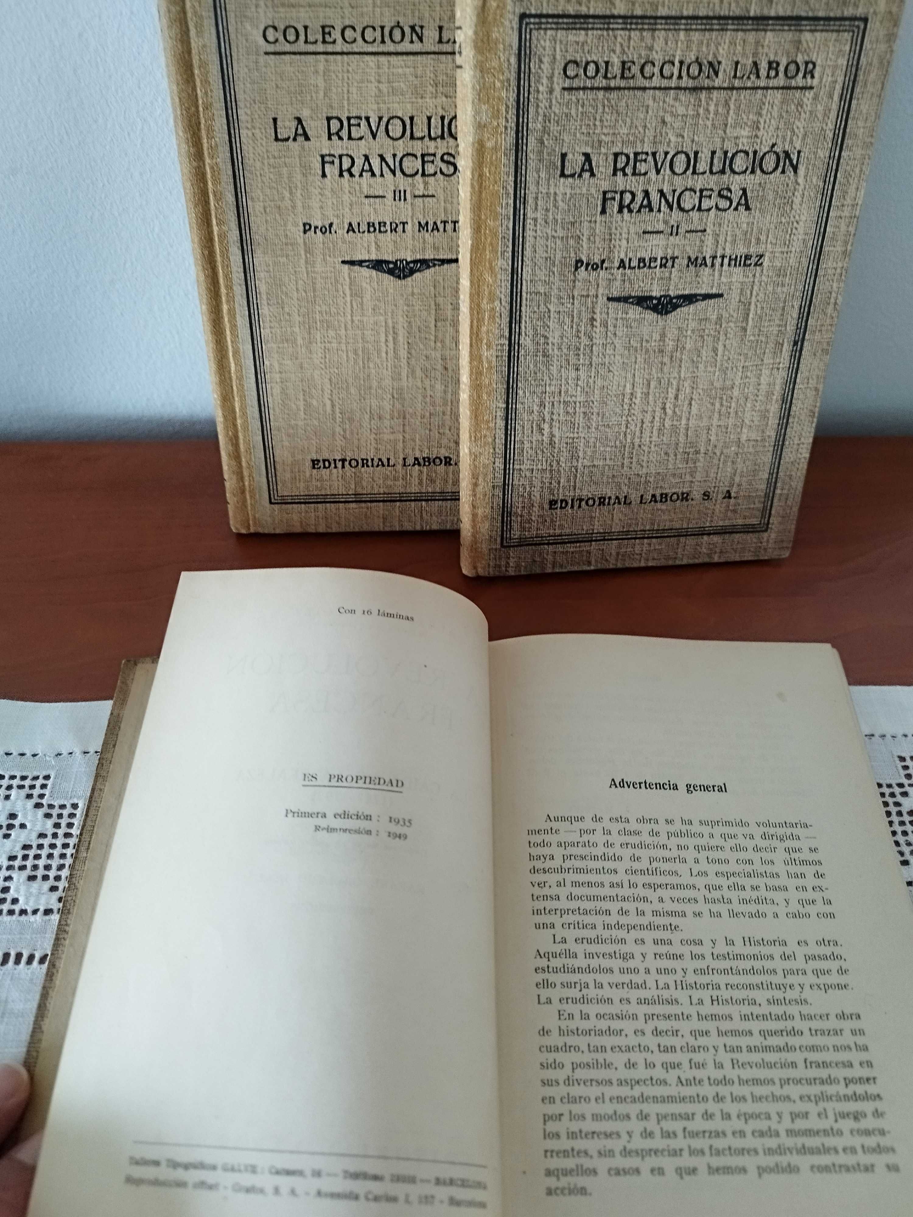 La Revolución Francesa (3 Tomos)