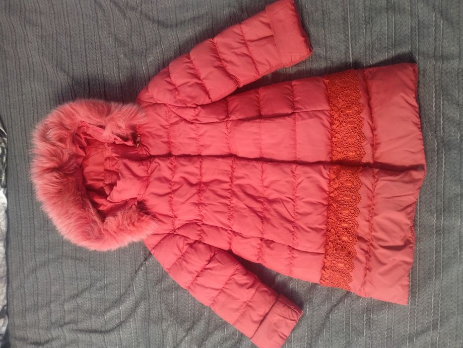 Зимове пальто для дівчинки, зимова куртка