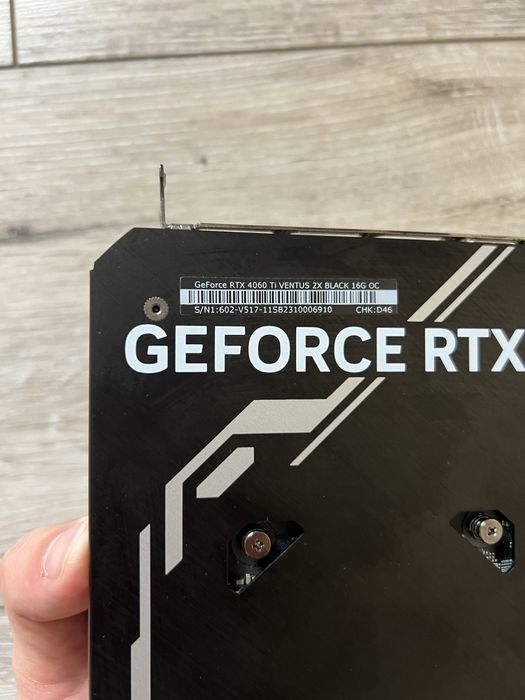 RTX 4060Ti MSI 16GB|Гарантія 1 рік|Є РІЗНІ КАРТИ