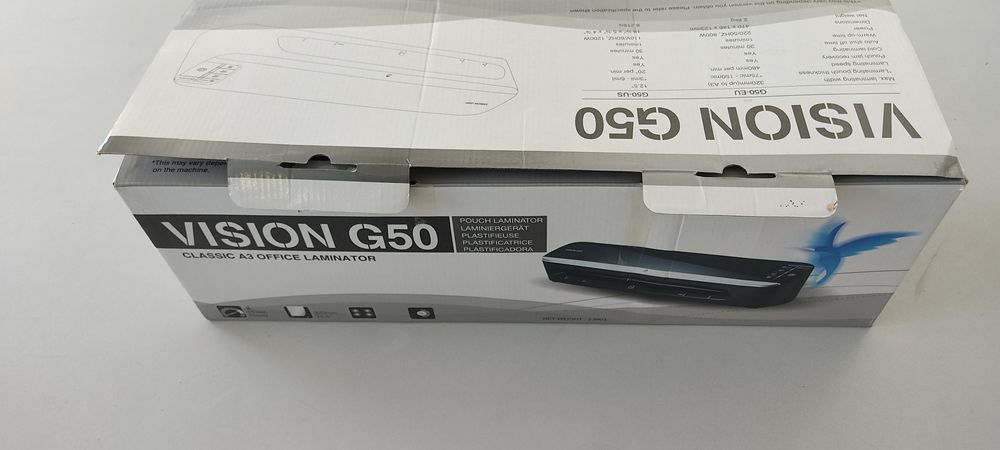 Obniżka Laminator laminarka biurowa obniżka A3 Vision G 50 + folia