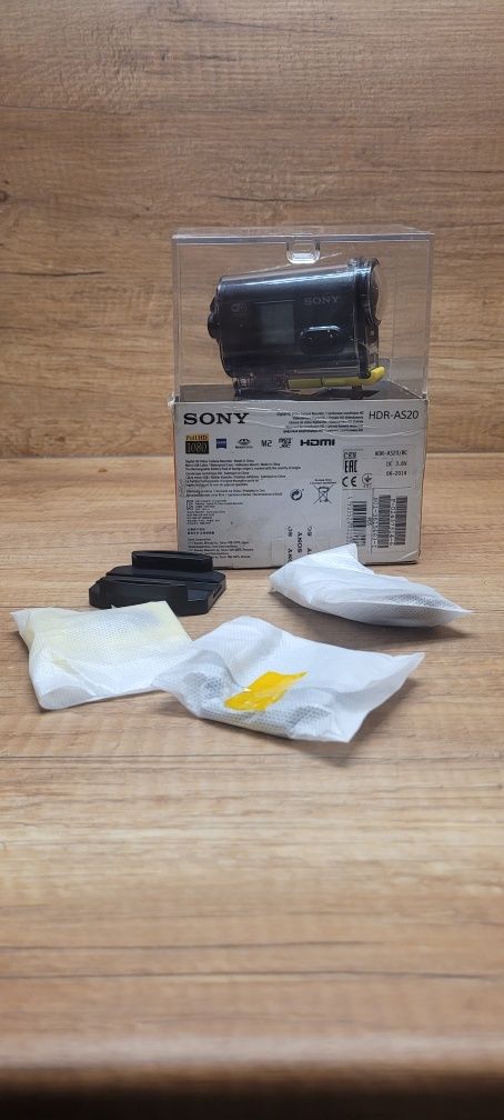 Wodoodporna kamerka Sony HDR-AS20 Wi-Fi