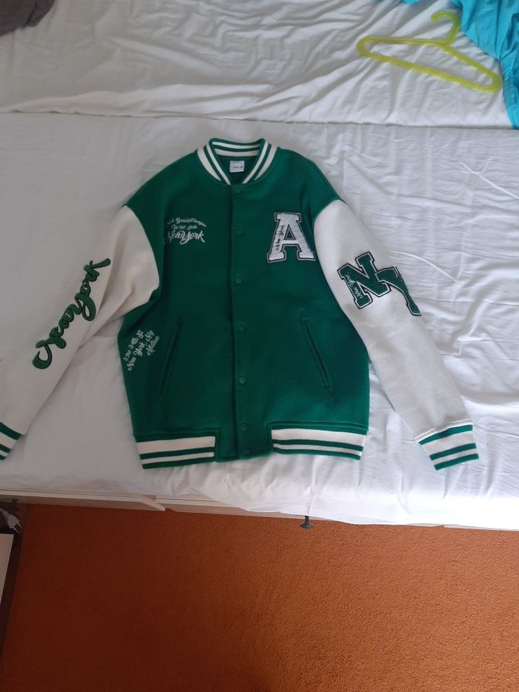 Casaco Varsity Verde