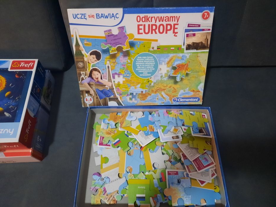 Puzzle odkrywamy Europe