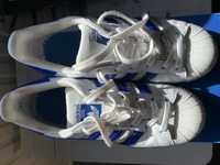 Adidas superstar 39 2/3 biały niebieski