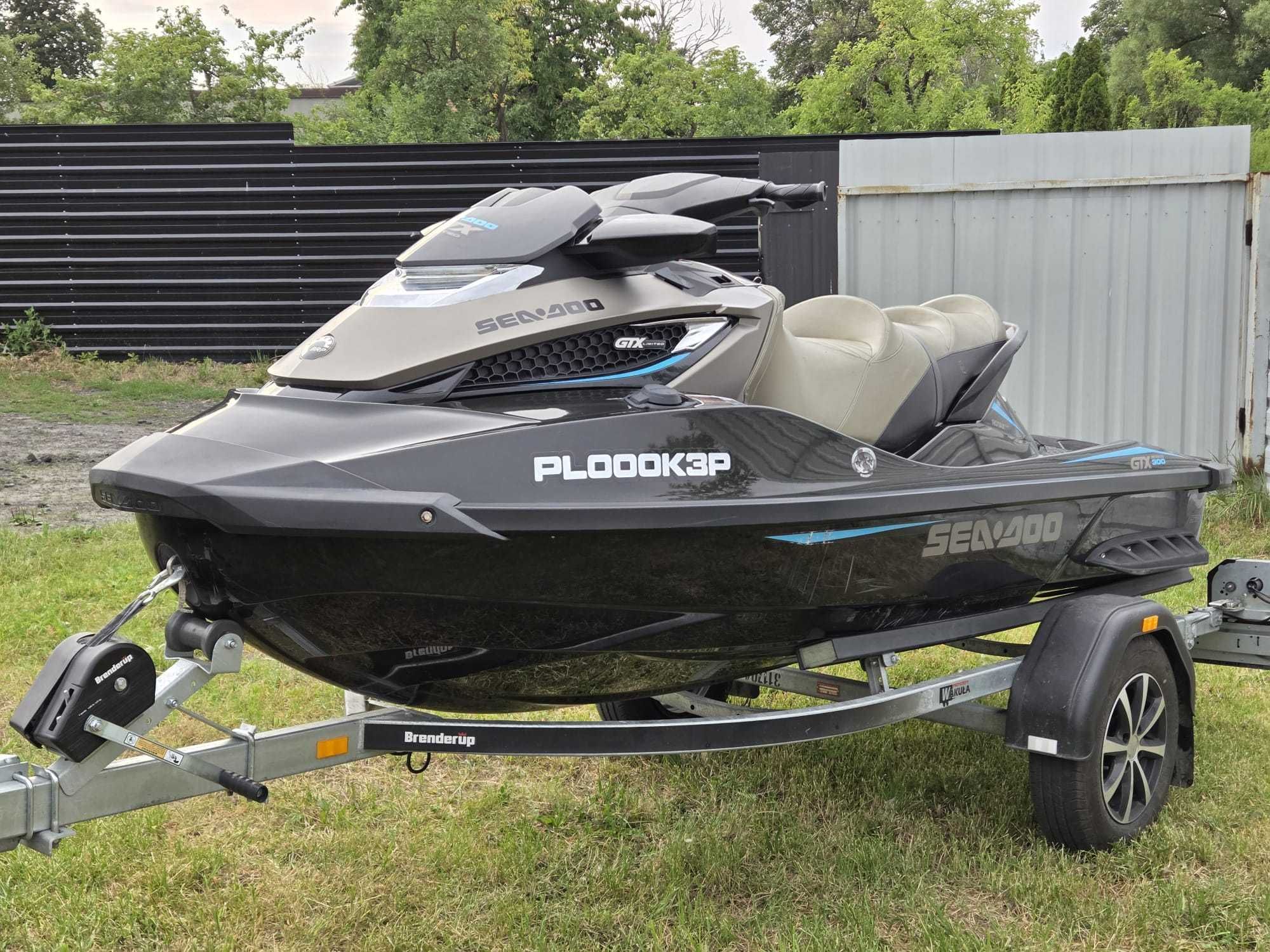 Skuter wodny SEA DOO GTX 300 LIMITED 43 mth  + PRZYCZEPKA