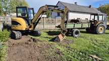 Minikoparka Cat 305 C ,CR caterpillar 302,304,306 komatsu jcb