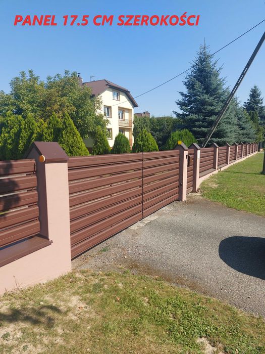 Panel Ogrodzeniowy 17.5cm szerokości Sztachetka Producent Transport