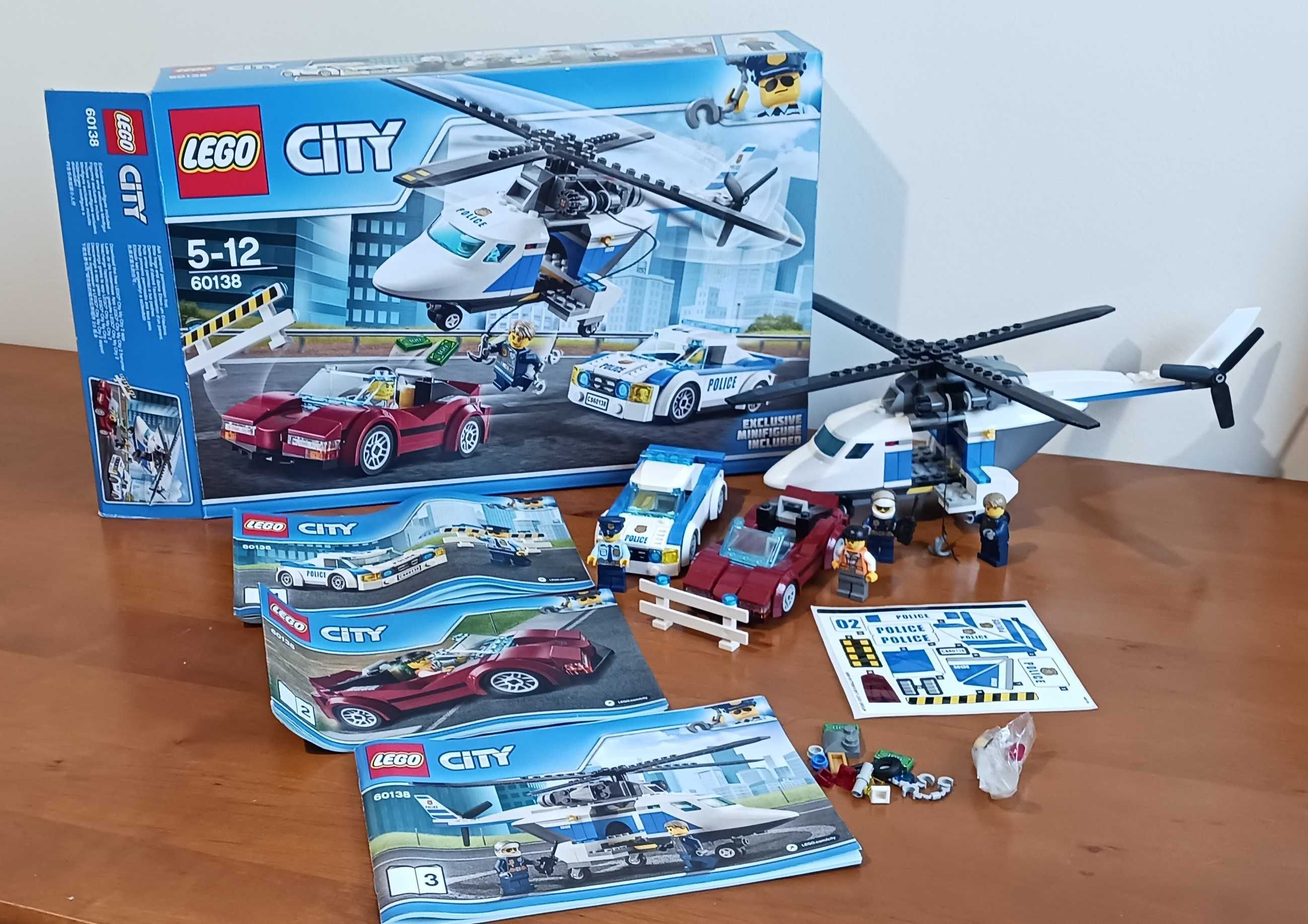Lego City 60138 Szybki pościg + pudełko + instrukcja