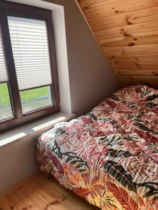 Domek całoroczny w Łumbiach, ogrodzony, blisko lasu
