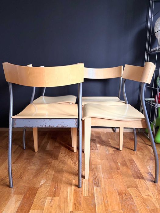 Nordisk ikea vintage krzesła retro