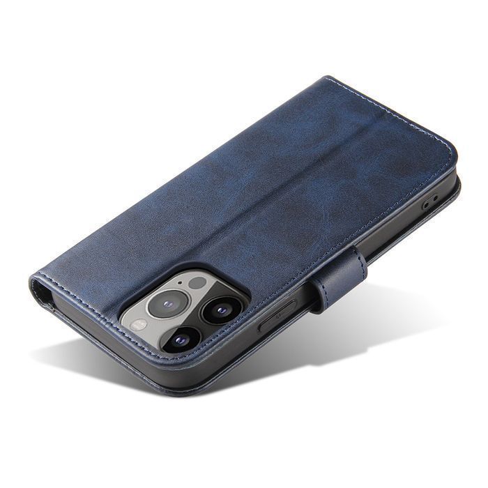 Etui Portfel Magnet Case do iPhone 15 Pro Max - Niebieskie