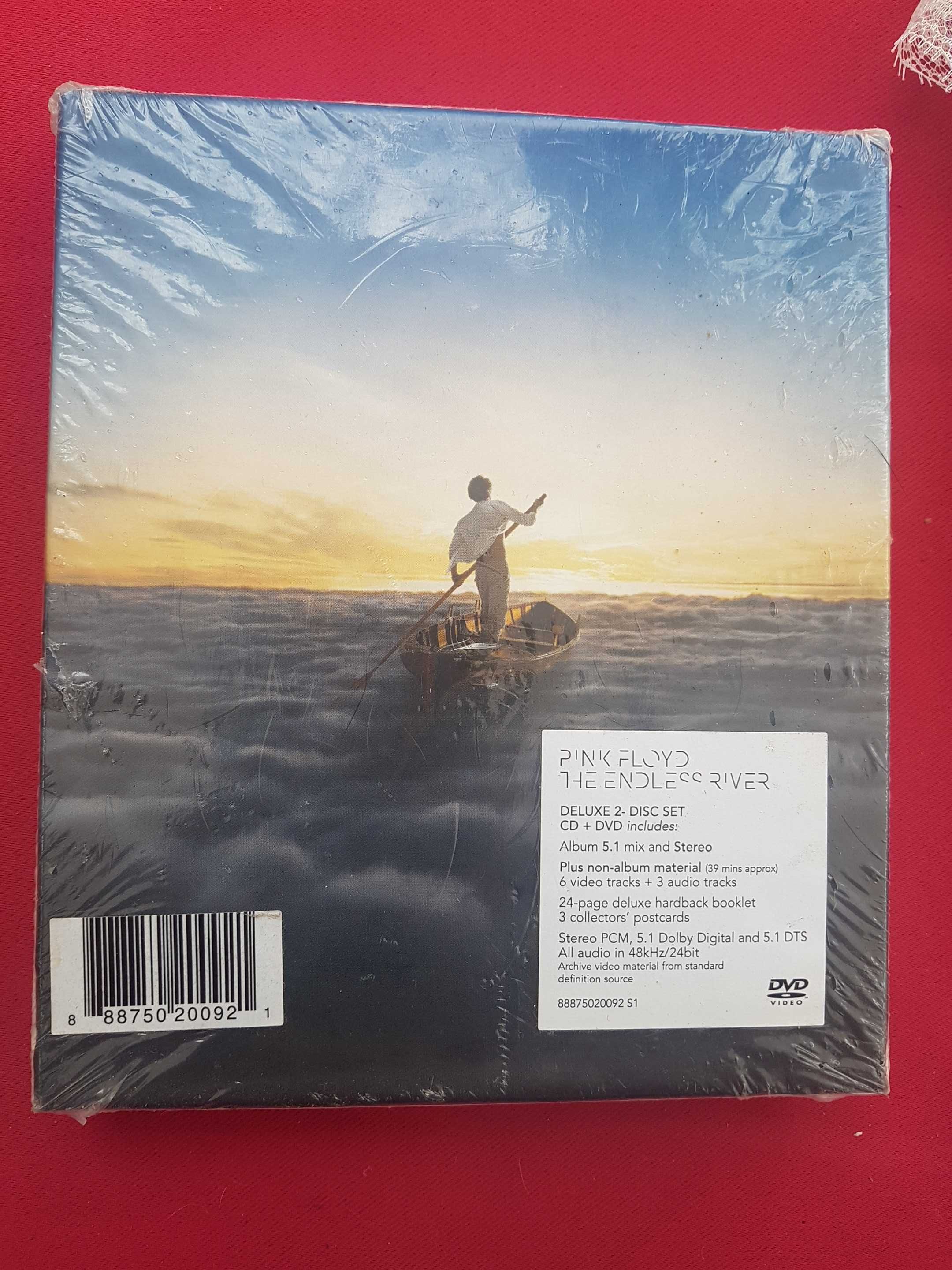 Cd duplo + dvd Pink Floyd the endless river Novo selado
