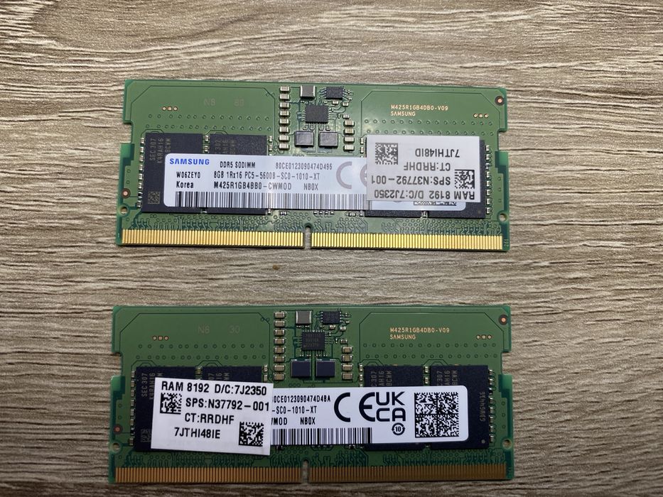 ОЗУ для ноутбуку DDR5 16GB 5600 Samsung