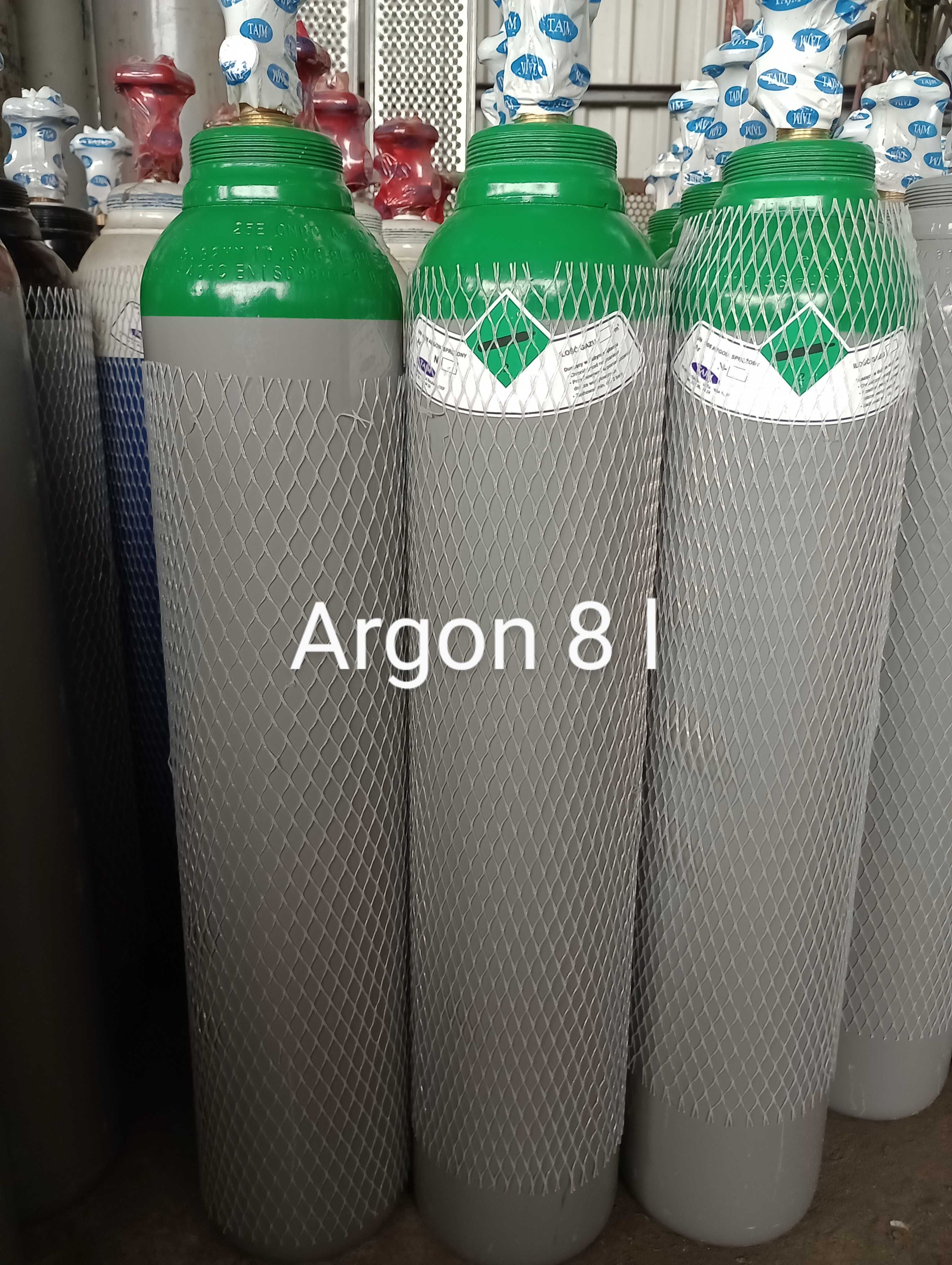 Nowa butla mix tlen argon azot CO2