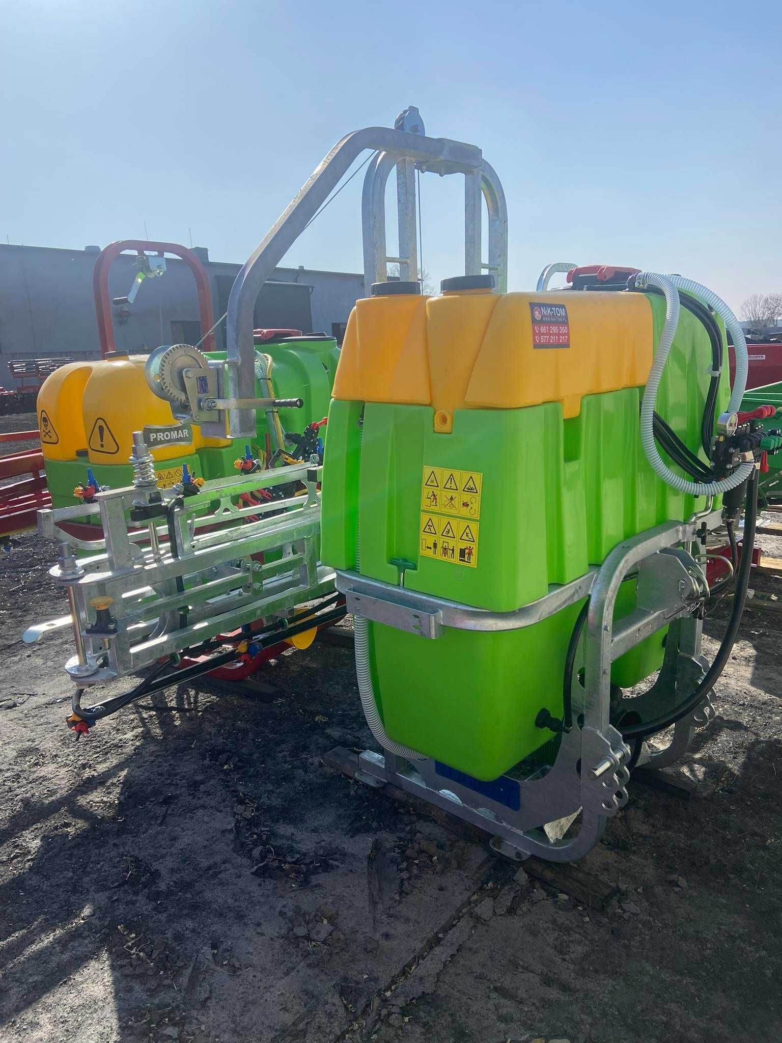 Producent Tolmet Opryskiwacz Klara 600 l 800L 1000L 1200L 3w1 12m 15m