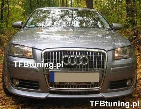 Spoiler dokładka zderzaka przód ver I Audi A3 8P 8PA TFB TUNING