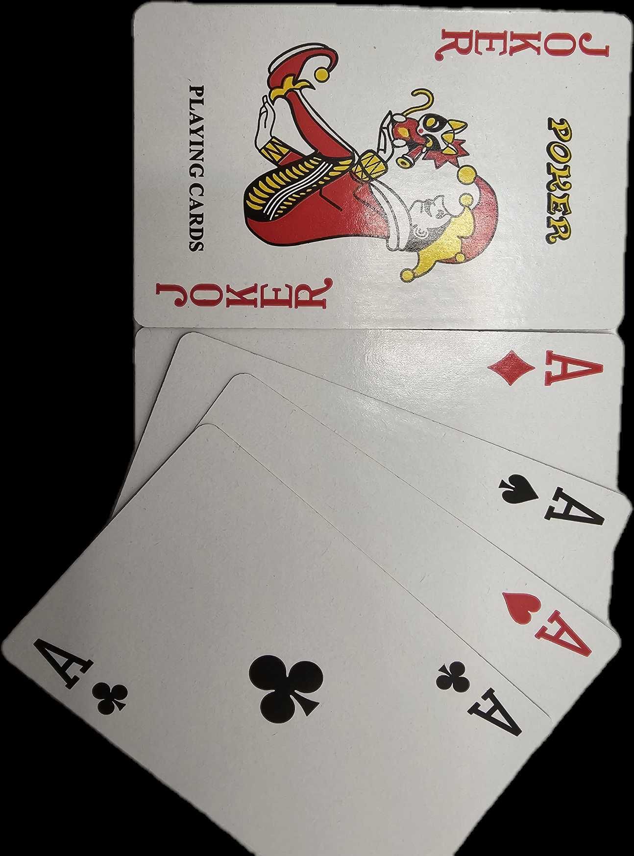 Karty do gry klasyczne talia kart 54 sztuki
