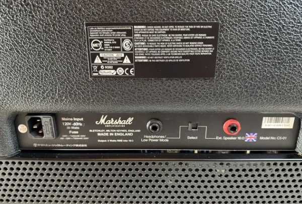 Marshall Class 5 lampowy combo