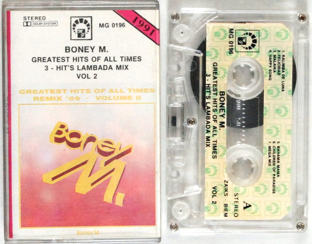 Boney M. - Greatest Hits Of All Times 3 - Hit's Lambada Mix BDB