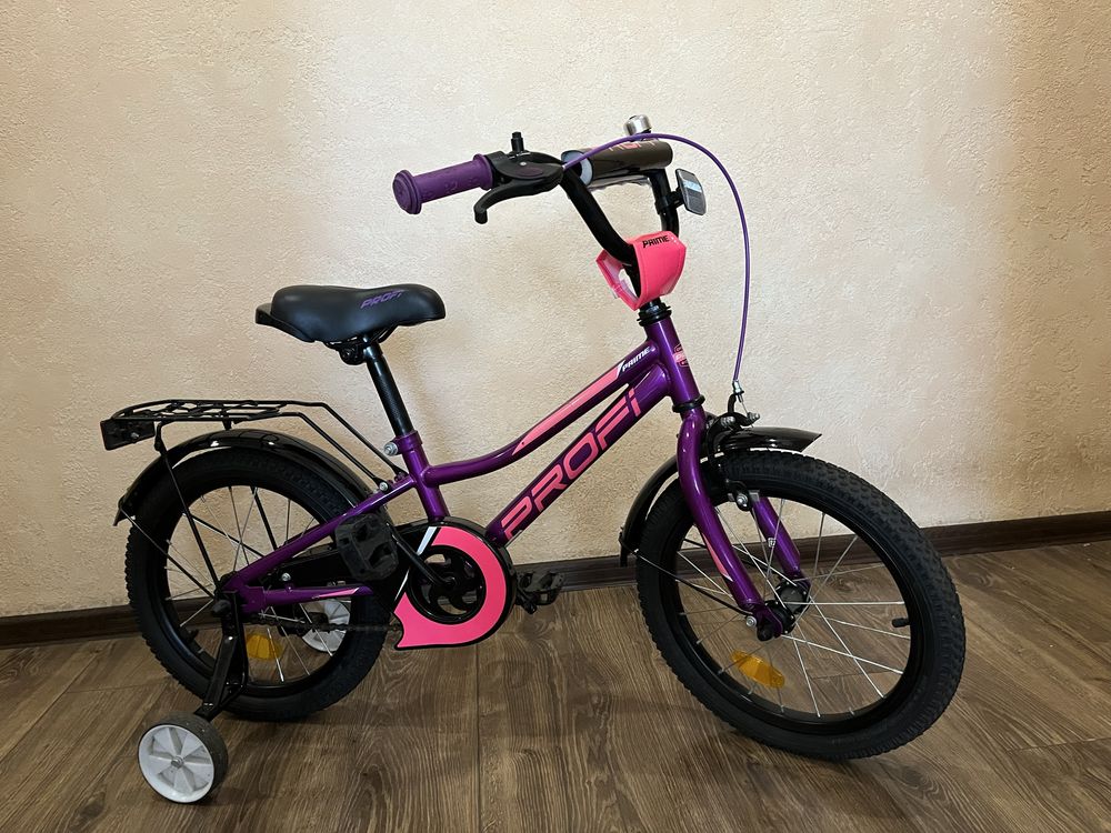 Велосипед для девочки 4-6 лет Детский велосипед 16