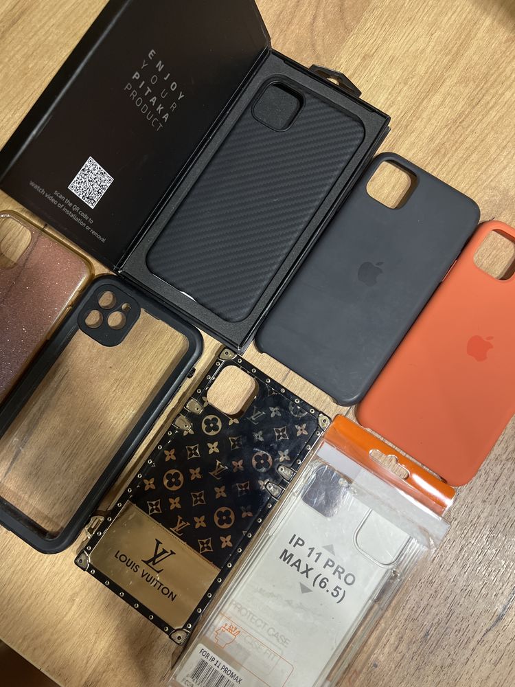 Чехол iphone 11 pro max silicone case pitaka оригинал lifeproof