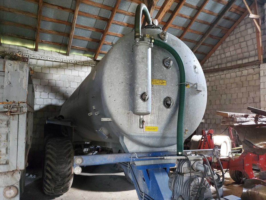 Beczkowóz  MEPROZET 10000l, stan idealny, likwidacja gospodarstw