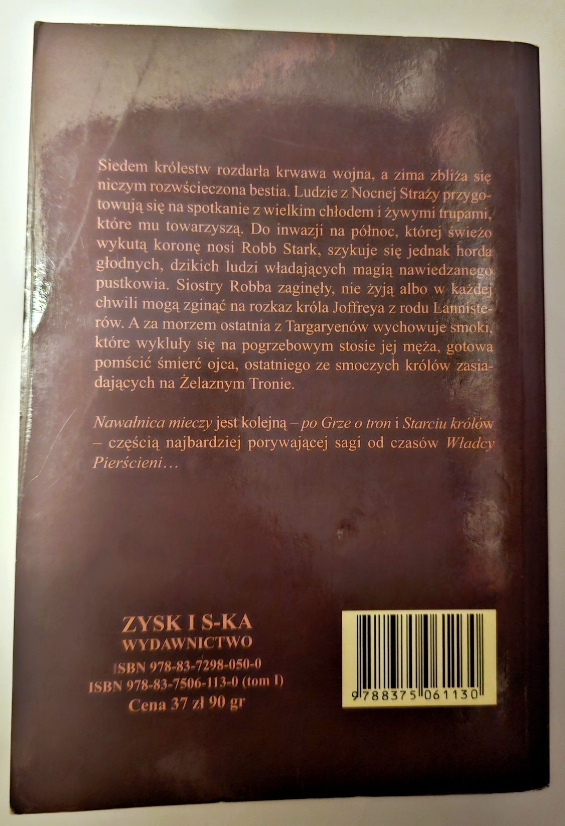 Nawałnica mieczy Stal i Śnieg George R.R. Martin