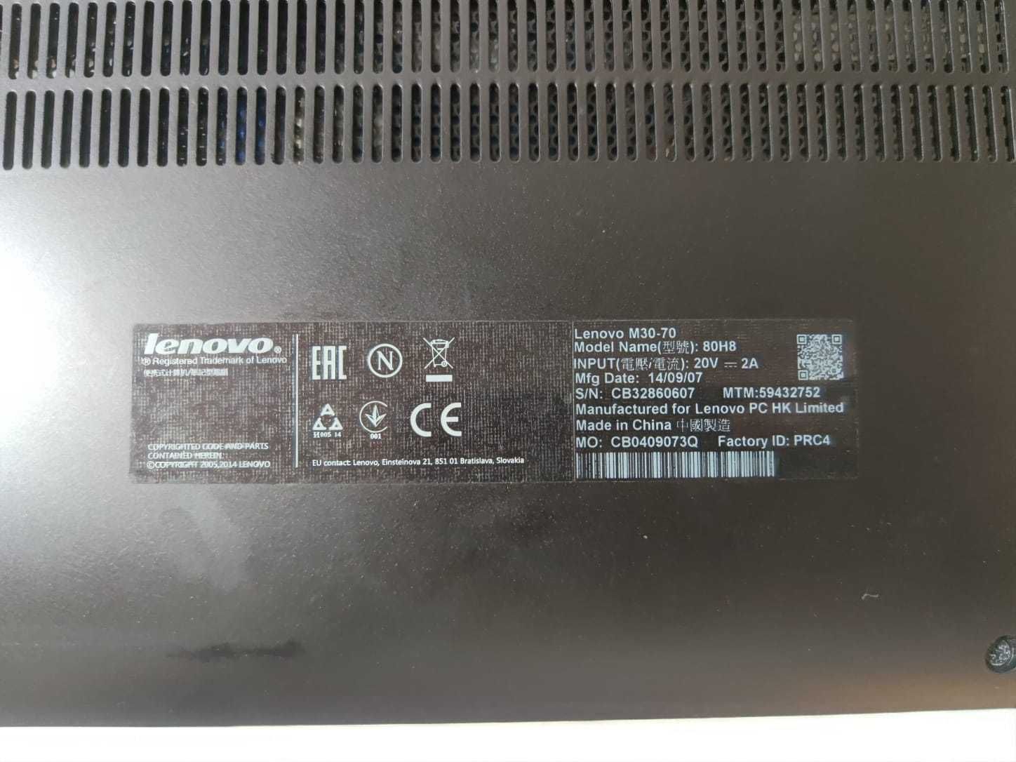 Lenovo m30 без зарядки