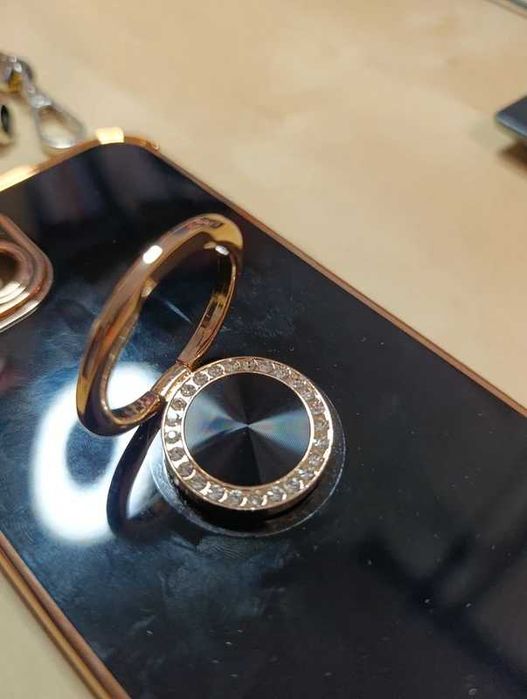 Capa ring holder iPhone 15 plus e cordão