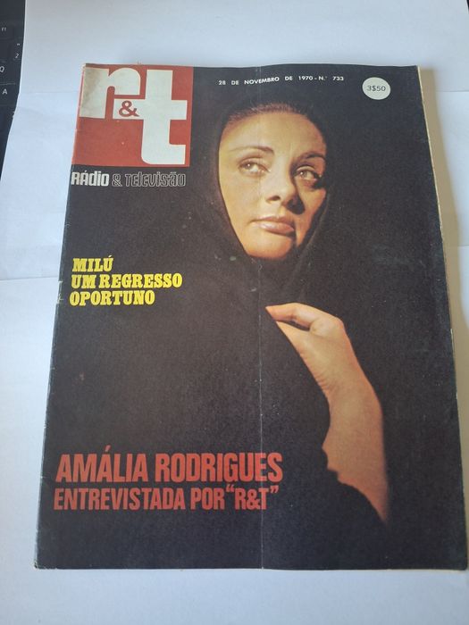 Revista vintage radio televisão milu