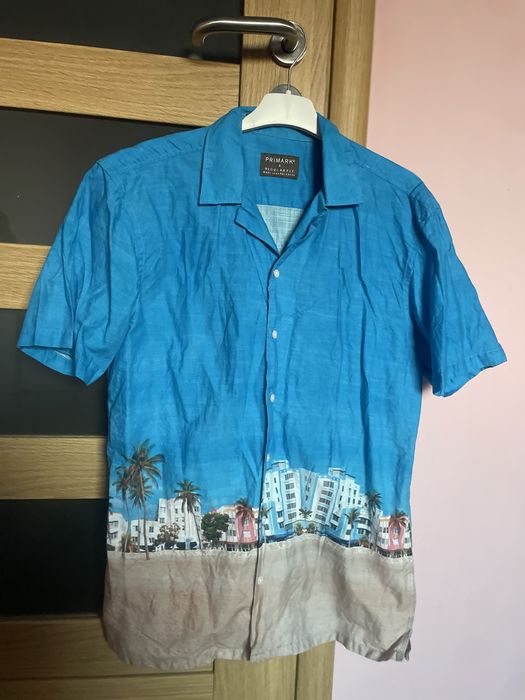 Wakacyjna bawełniana koszula męska Miami S