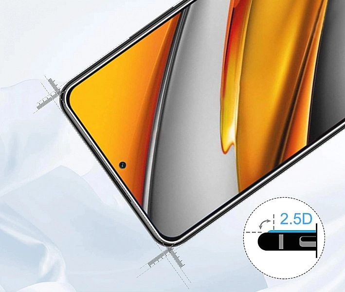 Szkło Hartowane Płaskie 9H do Xiaomi Poco F3
