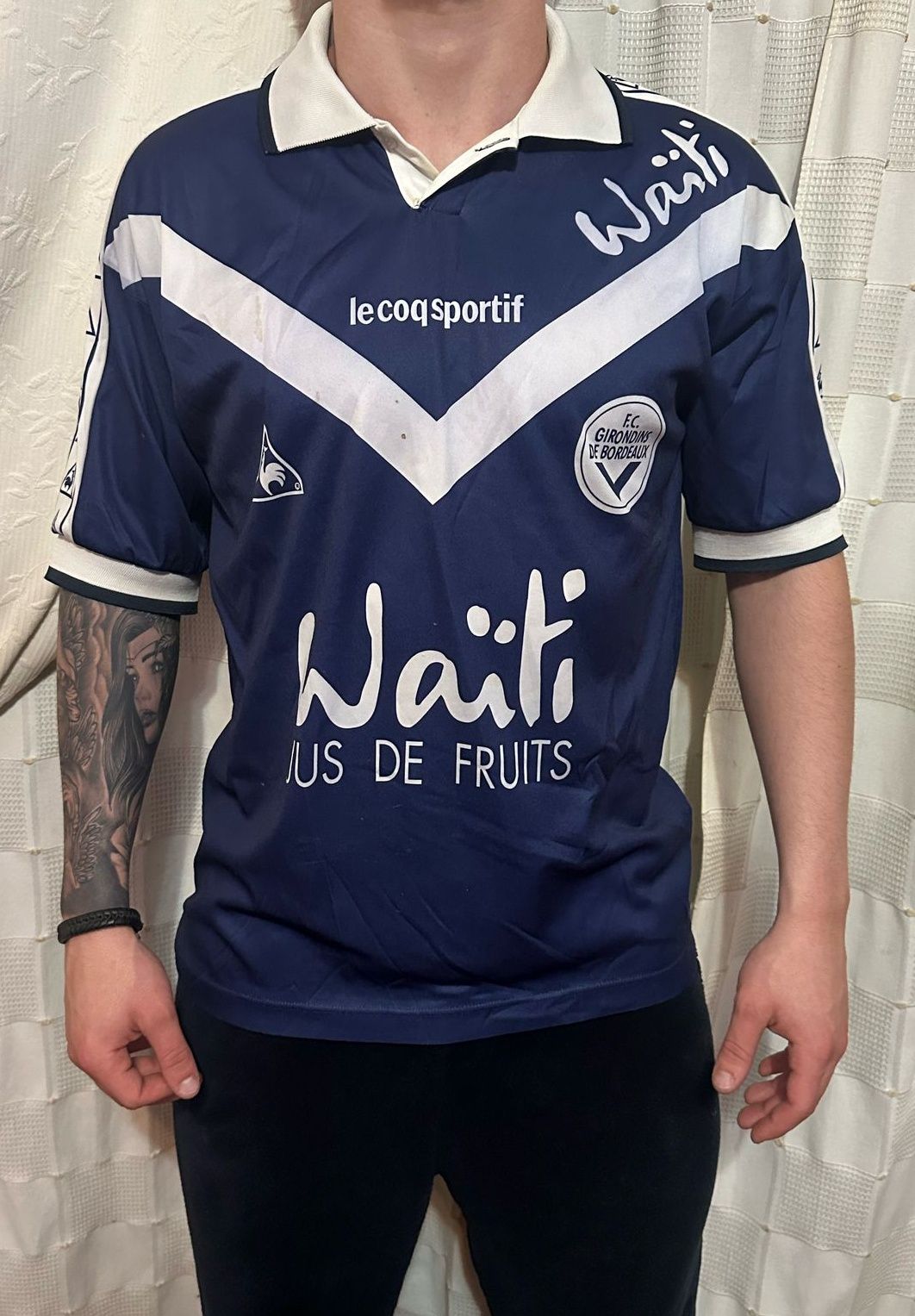 Camisola bordeaux Jean Pierre Papin