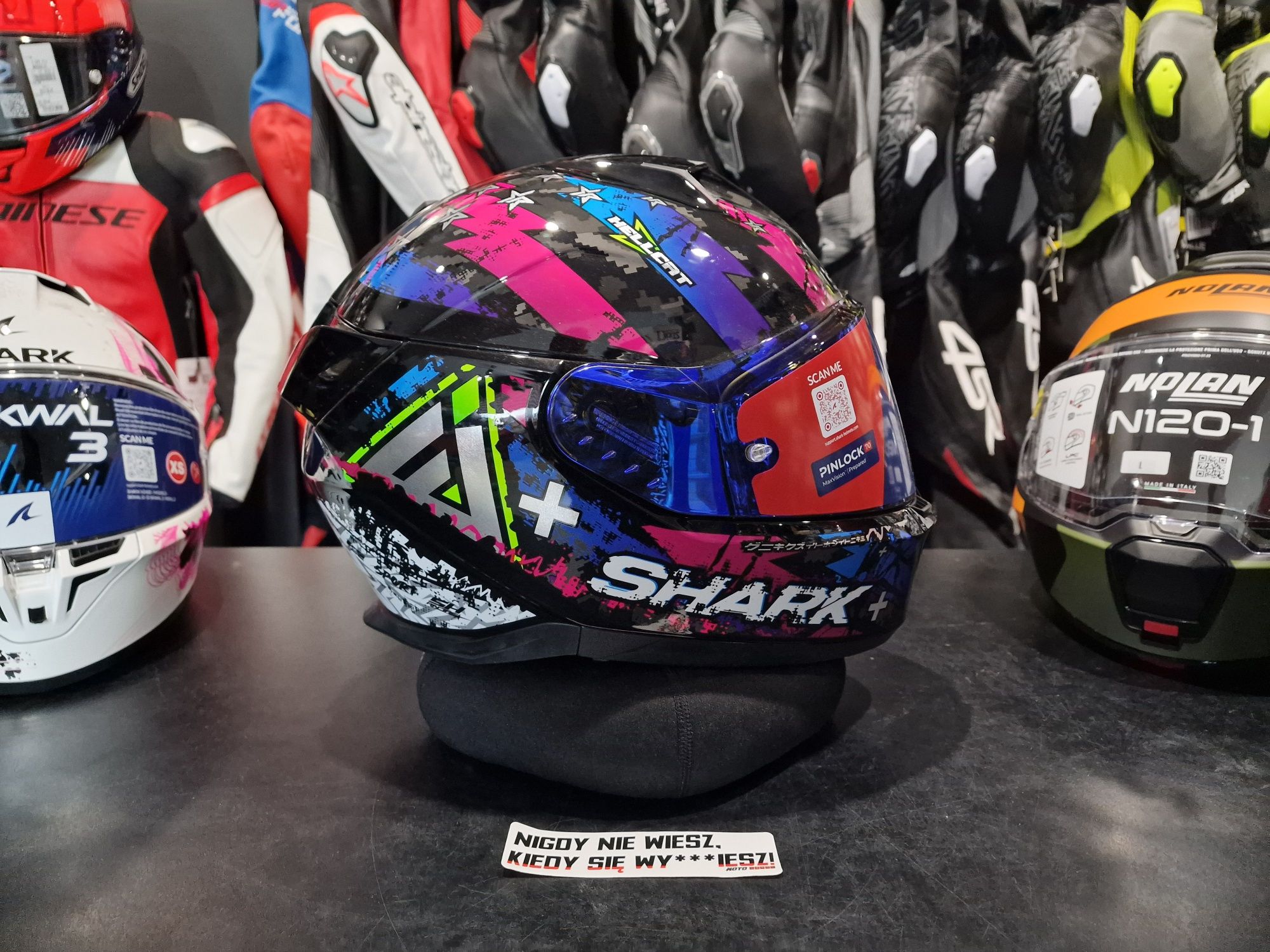 MotoSzafa KASK SHARK SKWAL i3 HELLCAT !gratisy/raty!