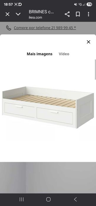 Cama solteiro/ casal