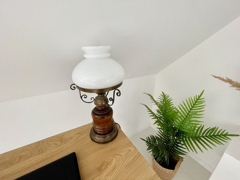 Lampa stojąca, na biurkowa