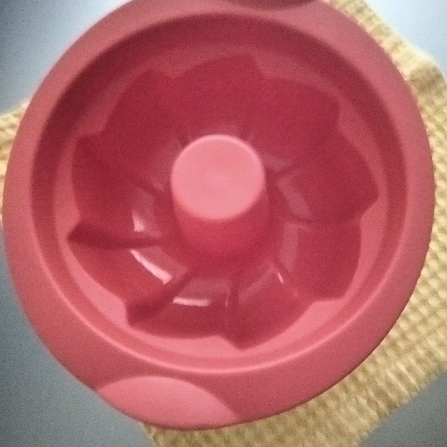 Forma em silicone Tupperware