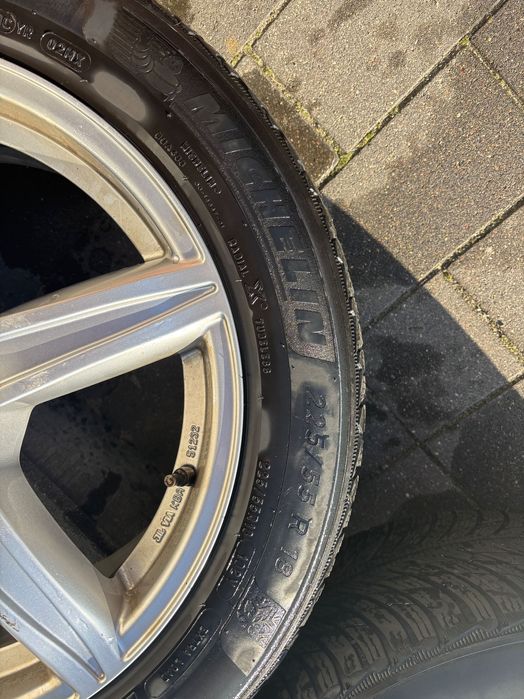 Komplet alufelgi Proline | Opony zimowe Michelin 255/55/R18 | 5x112