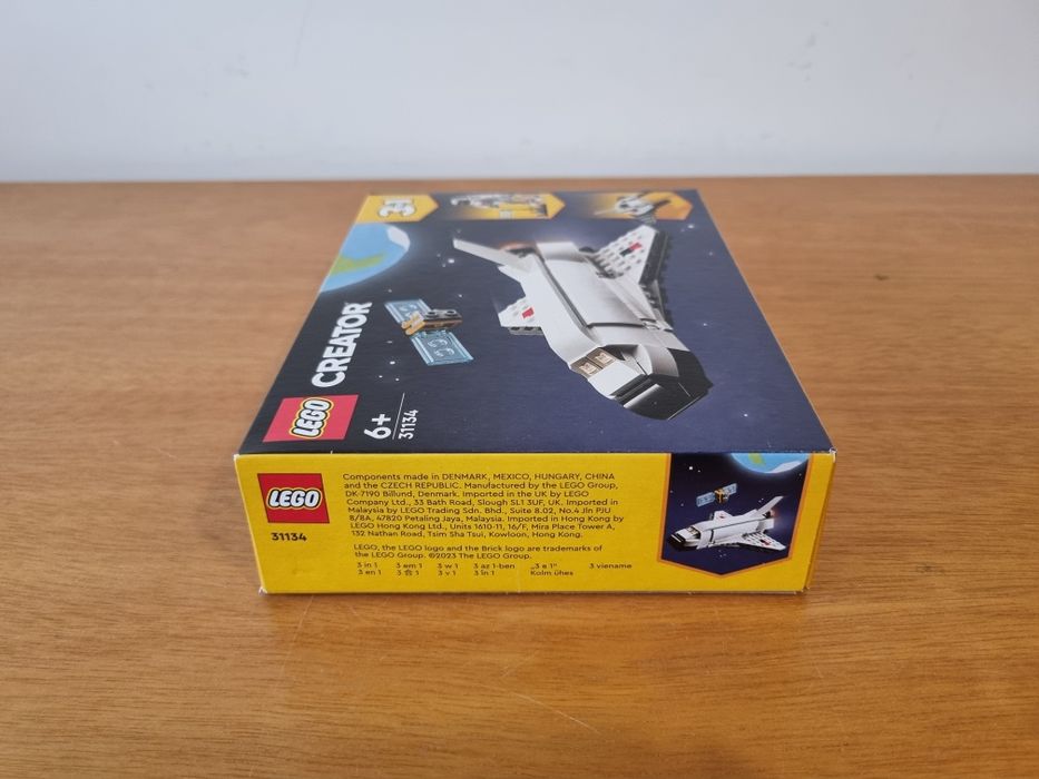 Lego Creator 3-in-1  31134 Space Shuttle 

Novo em caixa selada. Nunca